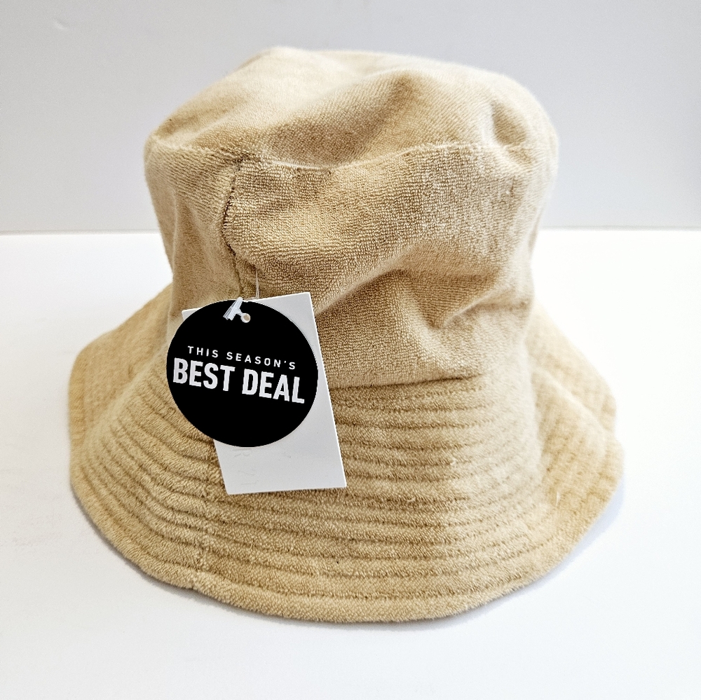 Forever 21 Women's Tan Bucket One Size Hat NWT